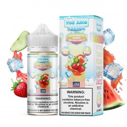 Pod Juice Freeze E-juice Strawberry Apple Watermelon 100ml