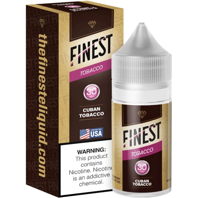 30mg cuban nic salt tobacco e-juice