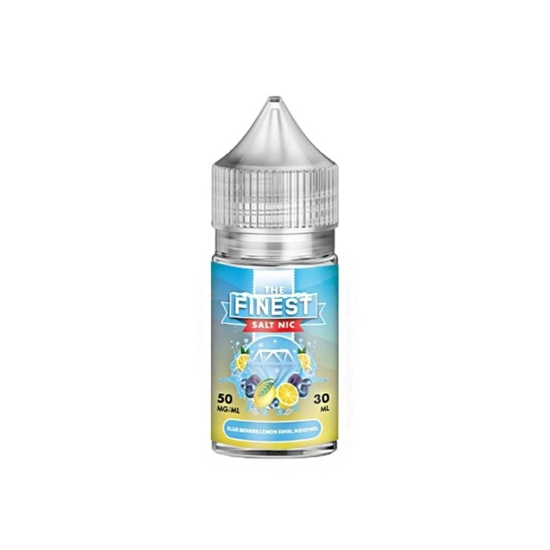 the finest nic blue-berries lemon swirl menthol 30ml-1