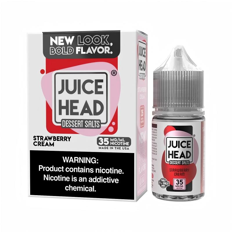 35mg strawberry cream juice head dessert salts e-juice 30ml