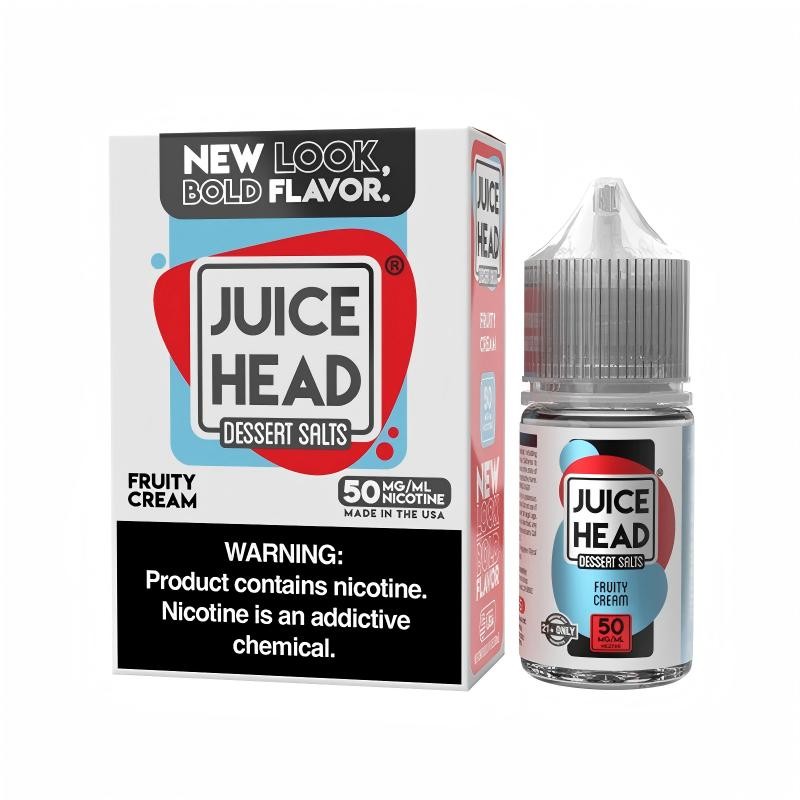 50mg fruity cream juice head dessert salts e-juice 30ml