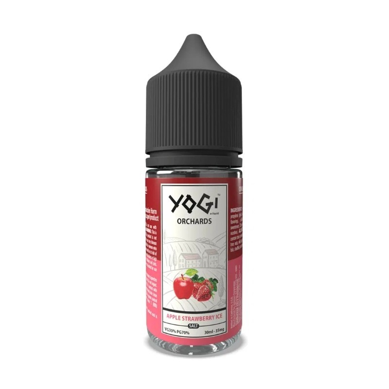 35mg apple strawberry ice salt yogi orchards e-juice 30ml